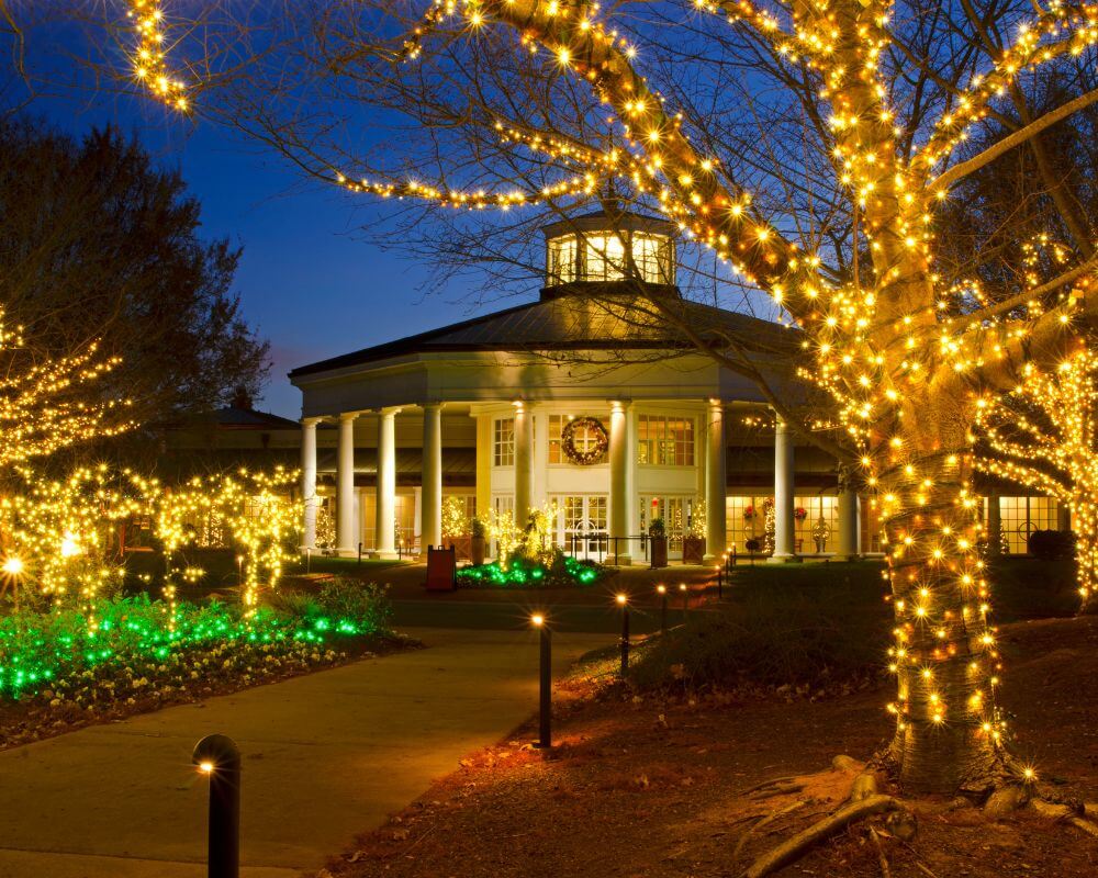 christmas light installation